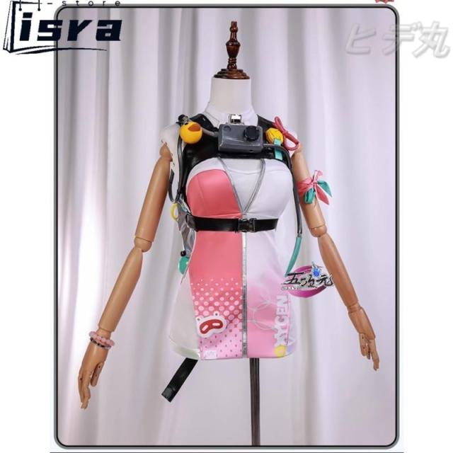 五次元 ゼンレスゾーンゼロ コスプレ 浮波柚葉 ゆずは 水着 晴天の化け