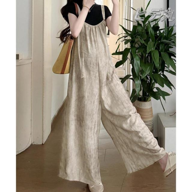 オールインワン サロペット ワンピース夏