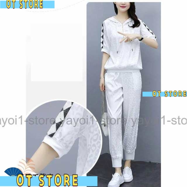 注目アイテム 再入荷リクエスト殺到 ヒョウ柄 上下セット パンツ トップス レディース 今だけ ジップアップ ジャージ レオパード ウェア ランニングウェア スポーツウェア 2点セット ジム SNS話題 収納便利 フィットネス 早い者勝ち