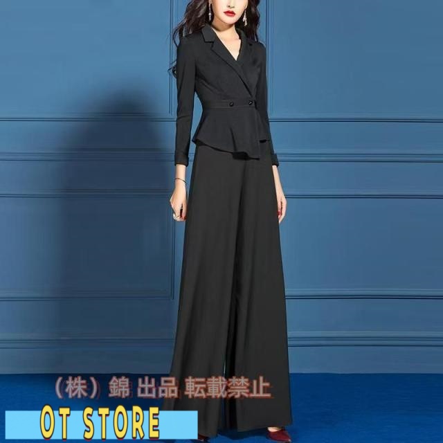 入学式 卒業式 40代 母 服装 パンツスーツ 結婚式 50代 女性 叔母 セレモニースーツ レディース 60代 パンツママスーツ 母親30代 入園式 卒園式 黒