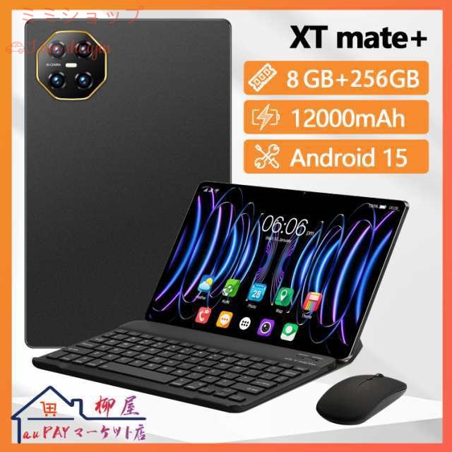 2025最新型 タブレット pc 本体 android15 10インチ 8+256GB おすすめ