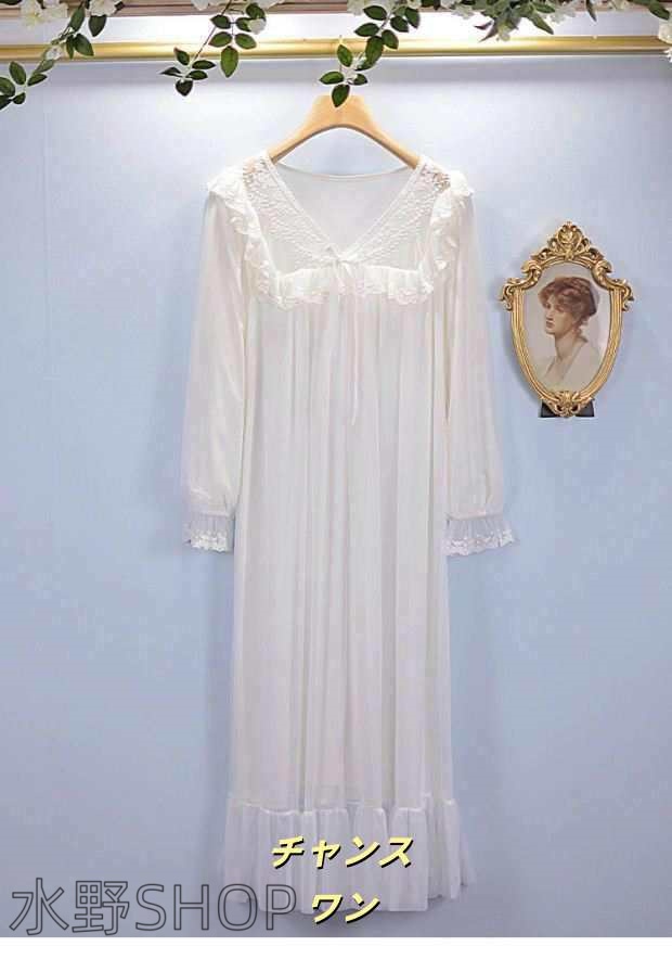 ネグリジェ 寝間着 ワンピースネグリジェ ドレス ワンピース パジャマ