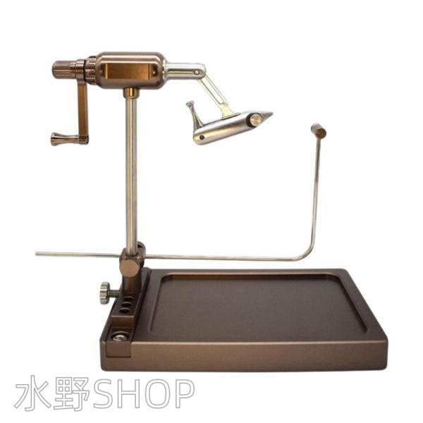 フライタイイングツール フライタイイングバイス 調整可能なプレミアム 360 度回転、金属製フライタイイングアクセサリー 初心者ルアー作成ツール