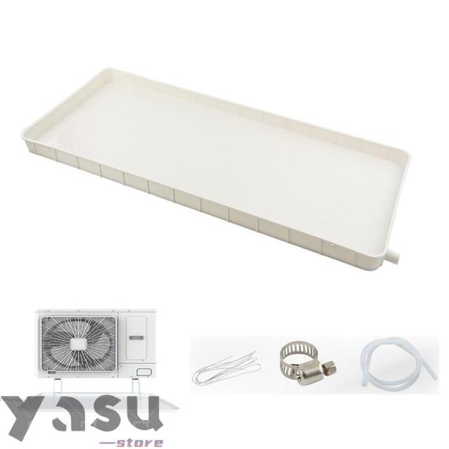 プラスチック製ドレンパン、エアコンドリップトレイ、こぼれトレイ、底面給水トレー ポータブルエアコン室外機用水トレイ