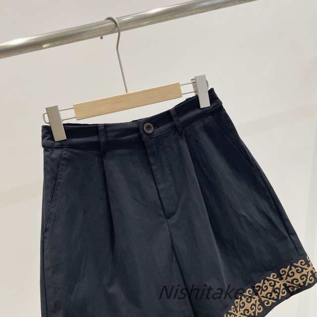 レディース ファッション 夏 着用 Aライン 民族風刺繍 ゆったり ハイ