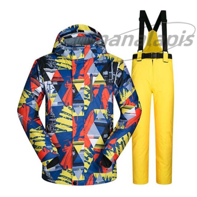 スノーボードウェア スキーウェア メンズ ジャケット＆パンツセット