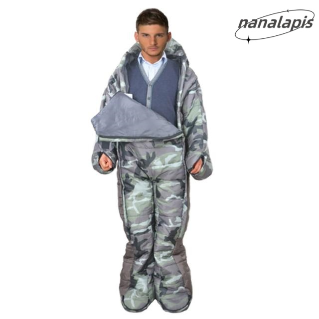 高通気性 防カビ 寝袋 手が出せる寝袋 寝袋 防虫 -5℃?5℃ 極寒対応 丸洗い可 災害避難所 撥水 防水 コンパクト 人型寝袋 歩ける キャンプ 登山 お部屋の中でもアウトドアも大活躍 防災 野宿 車中泊で保温性抜群 スマホの操作や読書 食事も楽々 防寒着