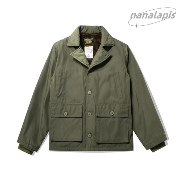 新品 米軍 U.S.NAVY AL-1 フライトジャケット ミリタリージャケット アウター アメカジ ビンテージ アメリカ海軍 米海軍 ブランド おしゃれ ボアライニング 防寒 オリーブ カーキ ネイビー 冬