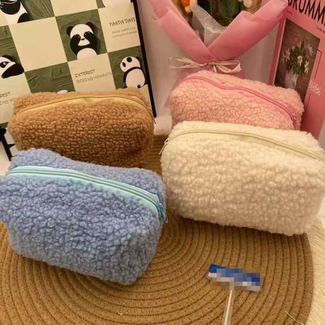ぬいぐるみ 筆箱 かわいい ペンポーチ ふわふわペンケース ペンケース 文具 ペンケース 小物収納 筆入れ 入学祝い 筆記用具 ポーチ 文房具 おもしろい 小学生 中学生 高校生 筆入れ ジップ式 ファスナー プレゼント ペンケース
