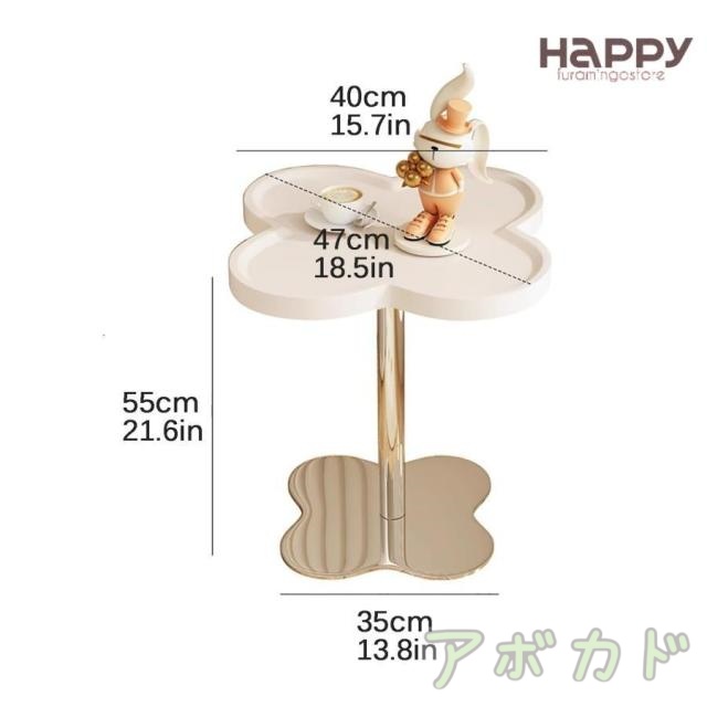 ソファー サイドテーブル サイド テーブル サイドテーブル おしゃれ 花の形の木製サイドテーブル、エレガントな小さなソファコーヒーエンドテーブル、丸いステン ソファー サイドテーブル サイド テーブル サイドテーブル おしゃれ 花