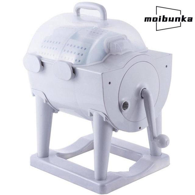 小型洗濯機 手動式洗濯機 ポータブル洗濯機 現代 北欧 ミニ 洗濯機 下着洗濯機 脱水機 手回し洗濯機 洗濯器 急速脱水 キャンプ寮アパート大学の部屋用 梅雨対策