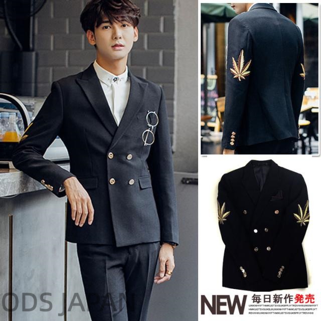 メンズ ダブルスーツ ビジネススーツ 2点セット セットアップ スリムスーツ 細身 入学式 結婚式 紳士服 二次会 春夏物