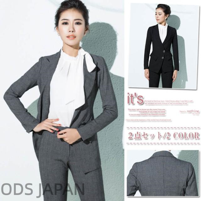 レディーススーツ ビジネス オフィス リクルートスーツ パンツスーツ レディース 大きいサイズ 入学式 入園式 卒園式 卒業式 事務服 通勤