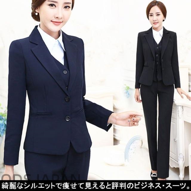 テーラードジャケット　ビジネススーツ　フォーマルスーツ　レディース　2つボタン　セレモニー　通勤　入学式　卒業式　卒園式　入園式　2020春新作