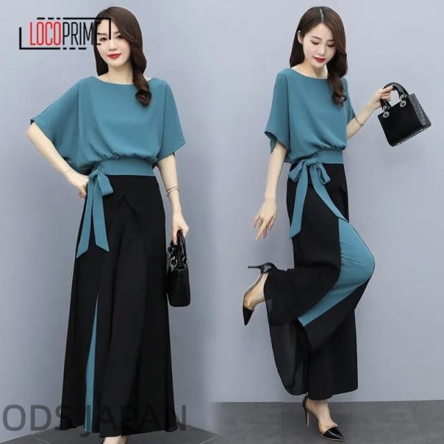 オールインワン レディース セットアップ 夏 30代40代 きれいめ 大きいサイズ 半袖 無地 ガウチョパンツ ワイドパンツ 通勤 大人 上品 着痩せ 薄手 涼しい