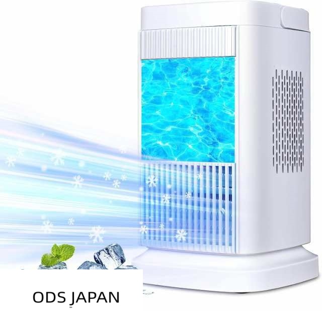 2025最新型 冷風扇 卓上 冷風機 強力卓上クーラー 風量4段階調整 半導体機能冷却 卓上冷風機 扇風機