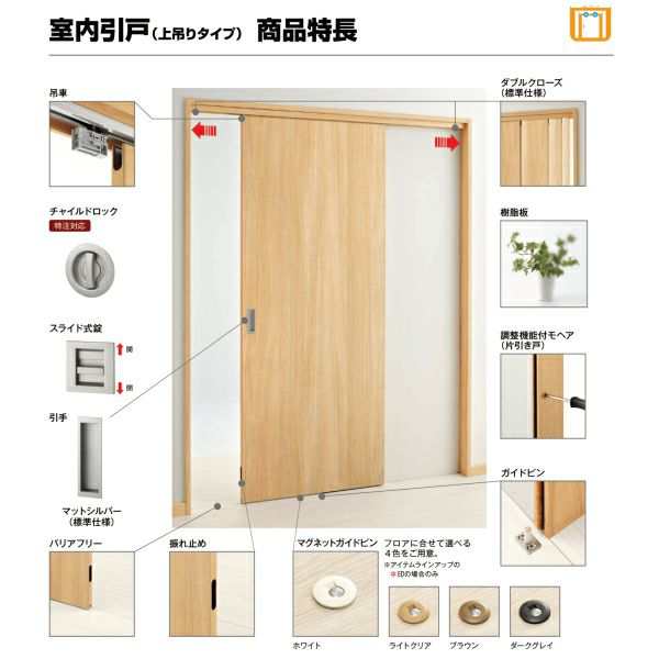 室内引戸 トイレ片引き戸 上吊り ノンケーシング 引戸 YKKap ラフォレスタ laforesta NAデザイン 錠付 ykk 建具 板戸 障子  おしゃれ リフの通販はau PAY マーケット リフォームおたすけDIY au PAY マーケット－通販サイト