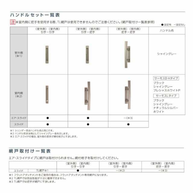 採風勝手口引き戸 サーモスII-H ガゼリアN エアスライド 06020 W640