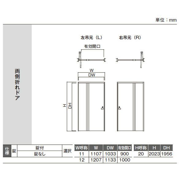 リクシル 室内ドア 建具 ラシッサUD 機能付ドア 両側折れドア 木質面材 パネルタイプ HAA ケーシング付枠 1120/1220 LIXIL 扉  交換 リフォーム DIY 【リフォームおたすけDIY】の通販はau PAY マーケット - リフォームおたすけDIY | au PAY  マーケット－通販サイト