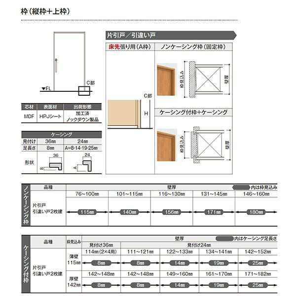 リクシル 室内引戸 ラシッサUD 上吊方式 片引戸 Wソフトモーション