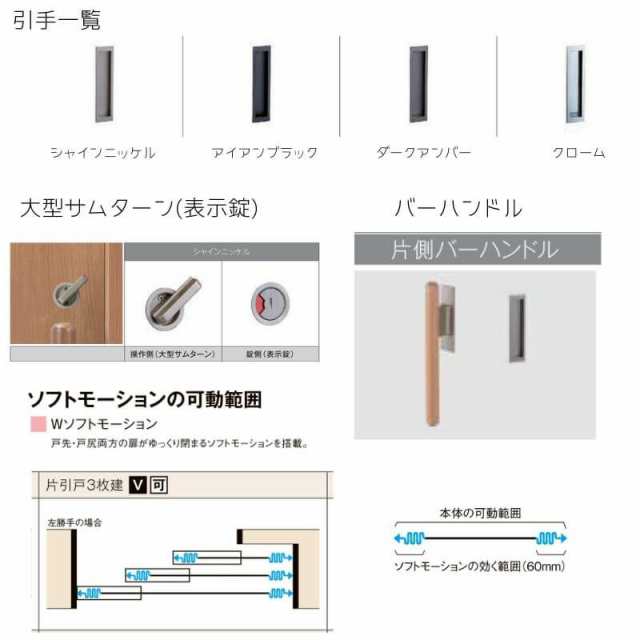 LIXIL ラシッサS 室内引戸 間仕切り 上吊引戸 片引戸 標準タイプ ASMKH-LAB 鍵なし 1620 W：1,644mm ×  H：2,023mm ノンケーシング ケーシング LIXIL TOSTEM DIY