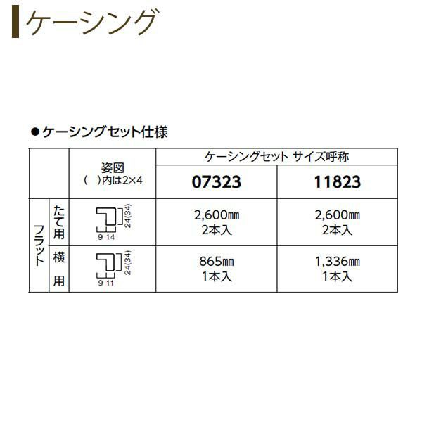 クローゼットドア 1枚折戸 JA ケーシング枠 四方枠 08220 [W823