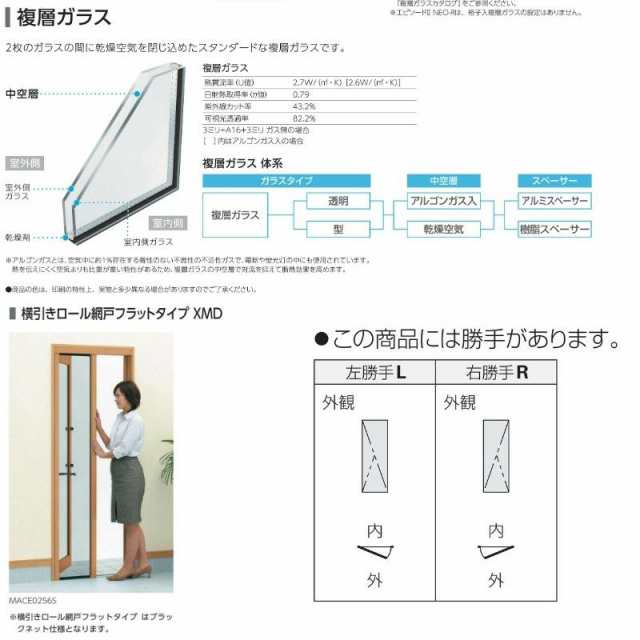 勝手口ドア 06018 エピソード２ ＮＥＯ W640×H1830 mm YKKap 断熱 樹脂