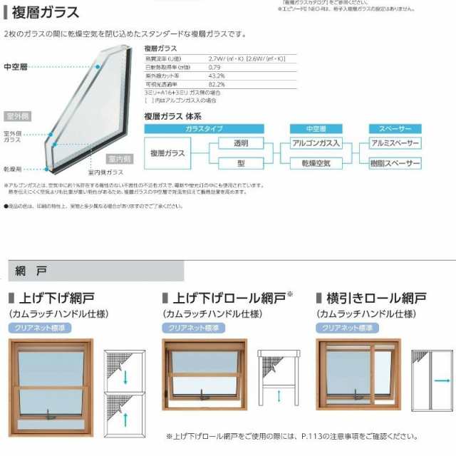 すべり出し窓（カムラッチ） 半外付 06905 エピソードII ＮＥＯ−Ｒ