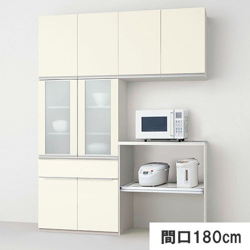 食器棚 システムキッチン収納 ノクト LIXIL カップボード＋ハイカウンタープラン 間口180cm 家電収納(蒸気排出ユニット無し)下段オープンプラン  グループ2の通販はau PAY マーケット - リフォームおたすけDIY | au PAY マーケット－通販サイト