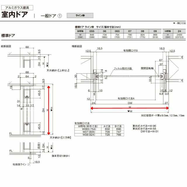 室内ドア 標準ドア ライン枠 3方枠 ラフィス RZA アルミガラス 06524/0724/0824 20000 リクシル LIXIL Raffis 建具  交換 リフォーム DIYの通販はau PAY マーケット リフォームおたすけDIY au PAY マーケット－通販サイト