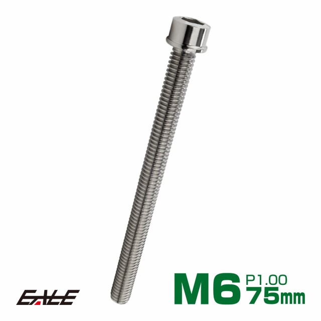 M6×20mm P1.0 ホールヘッドボルト ステンレス削り出し ボタンボルト ゴールド SUS304 TR0067