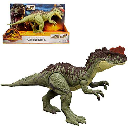 マテル ジュラシックワールド(JURASSIC WORLD) 新たなる支配者 ビッグアクション! ヤンチュアノサウルス 全長:約36?p4才~ HDX49 グリーン 大の通販は 6,003円