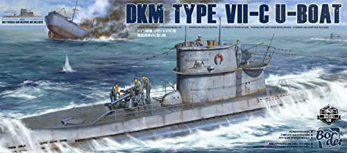 ボーダーモデル 1/35 ドイツ海軍 Uボート VIIC型 水上航行モデル プラモデル BS001 成型色