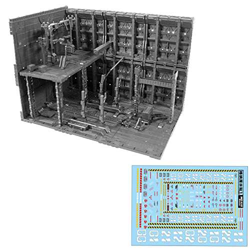 sac taske プラモデル ジオラマベース 格納庫 アクションベース ビルダーズパーツ ガンプラ (Type 37)