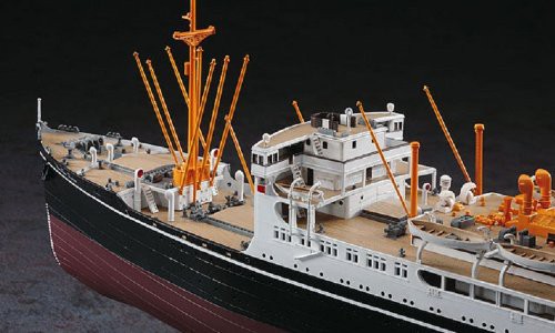 ハセガワ 1/350 日本 日本郵船 氷川丸 プラモデル Z28