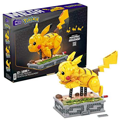 メガブロック(MEGA BLOKS) ポケモン ピカチュウが走る! ムービング ピカチュウ ピース数:1095ピース 12才~ HGC23