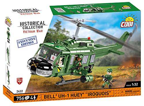 Vietnam War #2422 UH-1 ヒューイ （エグゼクティブ版） (アメリカ軍) 1/32スケール ミリタリーブロックーCOBI