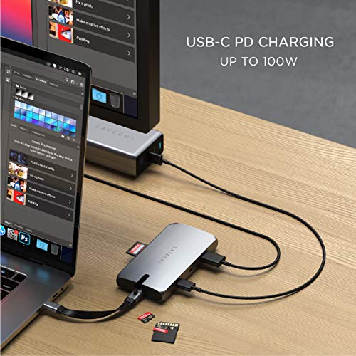 On-The-Go USB-Cハブ 9-in-1 4K HDMI VGA 他 Amazon.co.jp: Satechi On-The-Go 9-in-1 USB ハブ Type-C