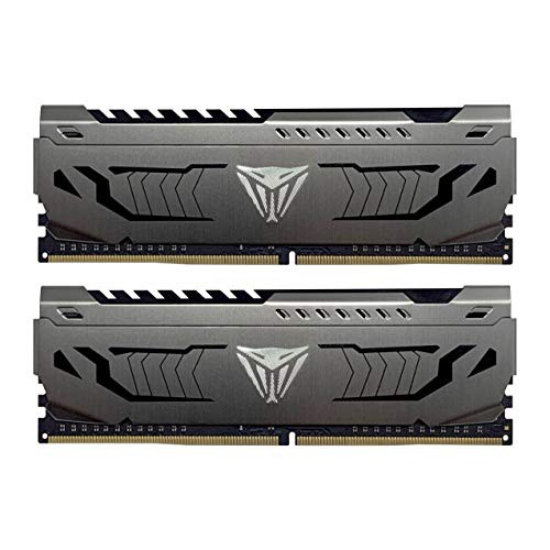 Patriot Viper Steel DDR4 3600MHz PC4-28800 32GB (16GB x 2枚) アルミニウム製ヒートシンク デスクトップ用メモリ PVS432G360C8K