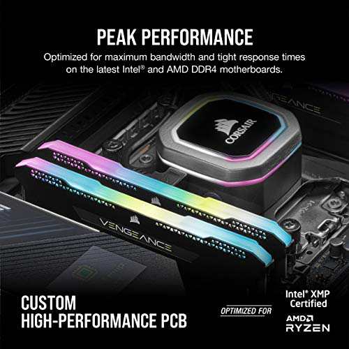 Corsair DDR4-3600MHz デスクトップPC用 メモリ VENGANCE RGB PRO SL