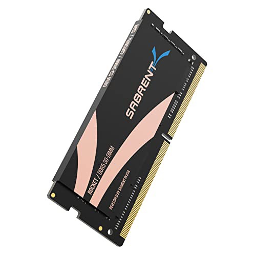 SABRENT ロケットDDR5 16GB SO-DIMM 4800MHz メモリモジュール | ノートパソコン、Ultrabook、Mini-PC用（SB-DR5S-16G）