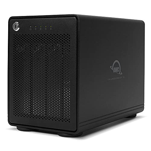 OWC ThunderBay 4 Thunderbolt 3対応 4ベイ外付けハードディスクケース（アミュレットオリジナルマニュアル付き）