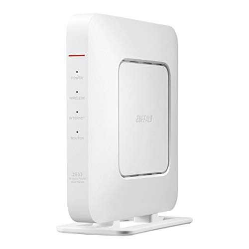 BUFFALO 無線LAN親機 11ac/n/a/g/b 1733+800Mbps AirStation ホワイト WSR-2533DHPL2-WHの通販は