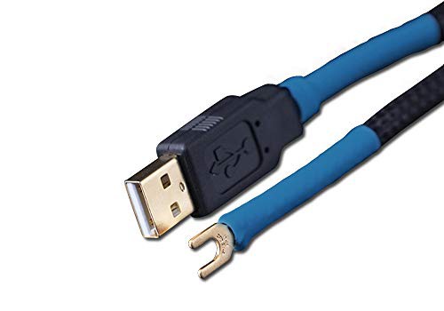 KOJO TECHNOLOGY Clone2UA アースケーブル 1.2m USB TYPE A-Y型端子 M4推奨の通販は