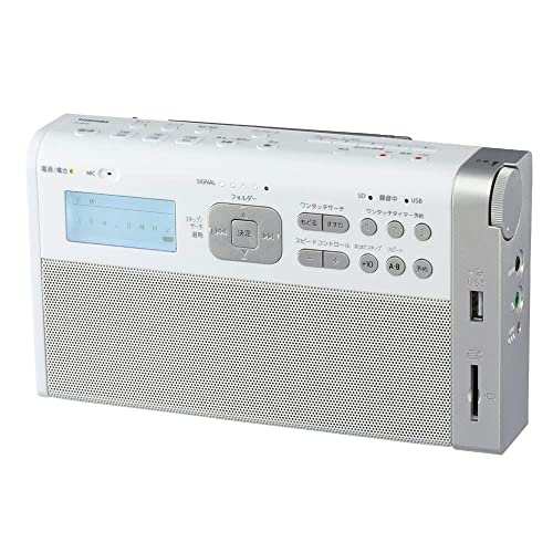 東芝 ワイドFM/AMラジオ（ホワイト）TOSHIBA TY-RHR1-W-