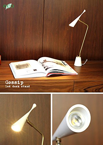 ART WORK STUDIO Gossip-LED desk light WH ゴシップデスクライト ホワイト AW-0376Eの通販はau PAY  マーケット - MIKIYA | au PAY マーケット－通販サイト