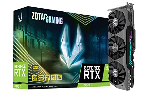 ZOTAC (ゾタック) Gaming GeForce RTX 3070 Ti 8GB GDDR6X 256ビット 19Gbps PCIE 4.0 ゲーミンググラフィックスカード IceStorm 2.0 高