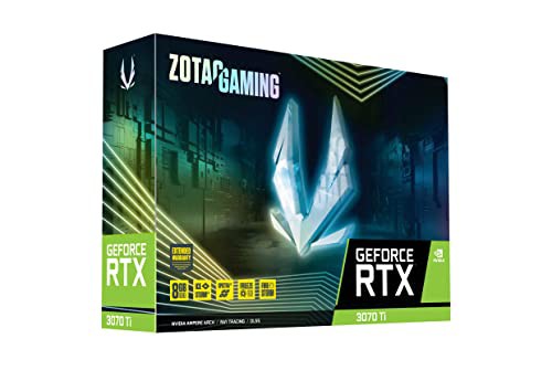 ZOTAC (ゾタック) Gaming GeForce RTX 3070 Ti 8GB GDDR6X 256ビット 19Gbps PCIE 4.0 ゲーミンググラフィックスカード IceStorm 2.0 高