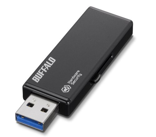 バッファロー BUFFALO 強制暗号化 USB3.0 セキュリティーUSBメモリー 32GB RUF3-HSL32G