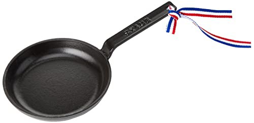 staub ストウブ 「 ミニフライパン ブラック 12cm 」 小さい 鋳物 